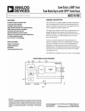 DataSheet ADIS16100 pdf